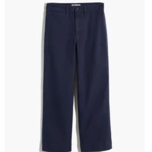 Madewell size 28 slim Emmett wide crop pant